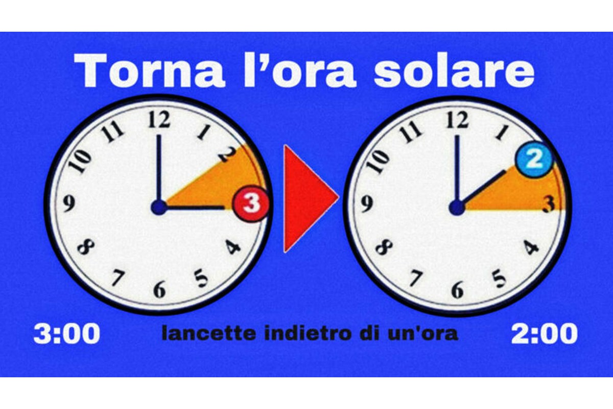 È tornata l'ora solare... si cambia per l'ultima volta
