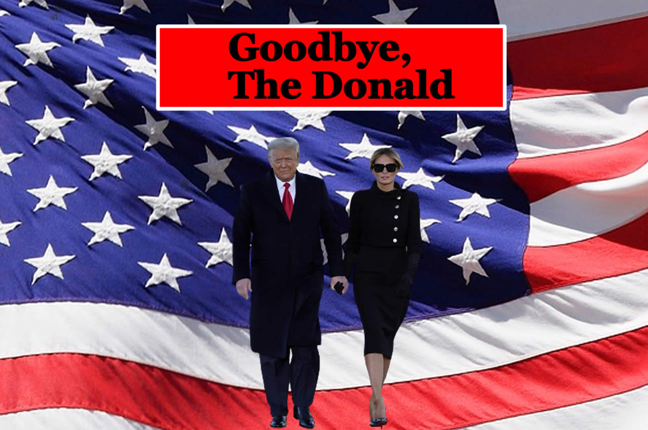 Trump lascia con una promessa: Trump lascia con una promessa: