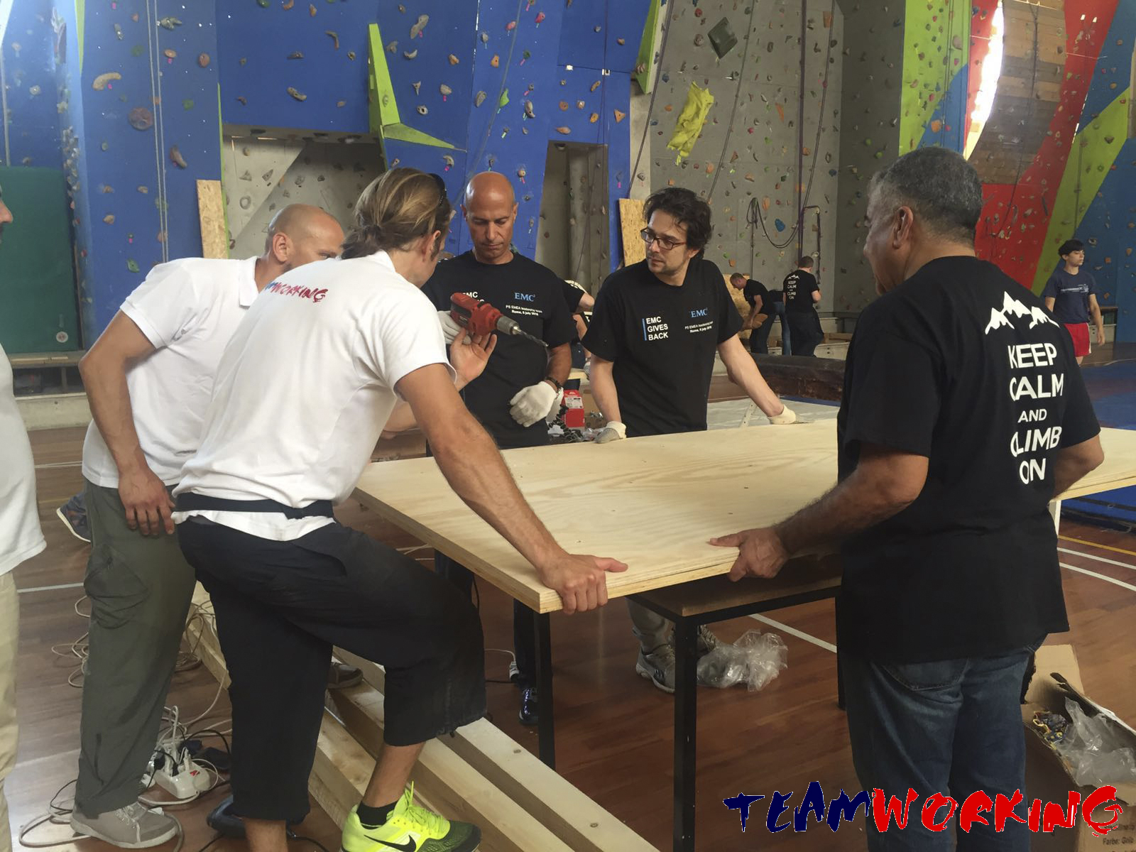 Un team building a Roma per il sociale