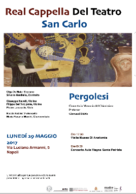 La Real Cappella del Teatro San Carlo esegue Pergolesi, Jommelli e Leopold Mozart