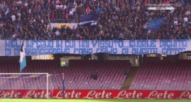 I tifosi del Napoli abbracciano Quagliarella: vogliono il ritorno
