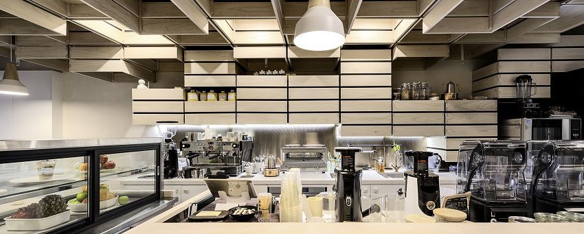 Acero americano per la nuova caffetteria di Melbourne