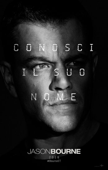Recensione del film JASON BOURNE in anteprima in Piazza Grande a Locarno 2016