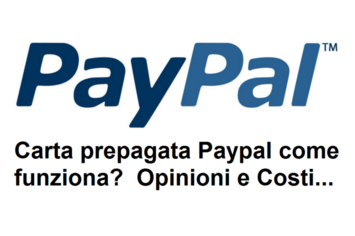 Come funziona la carta paypal online?