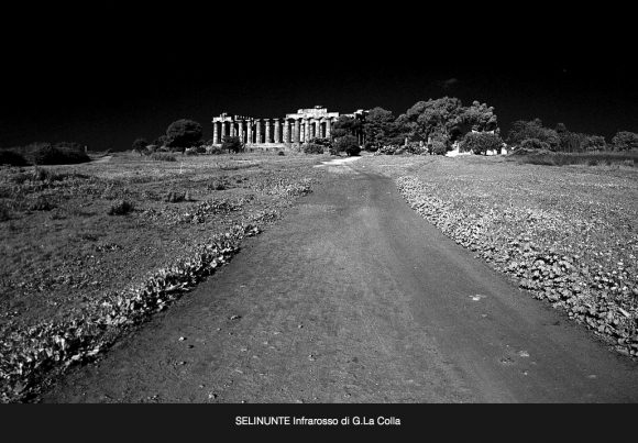 SELINUNTE vista da Giuseppe La Colla, in mostra a Siracusa