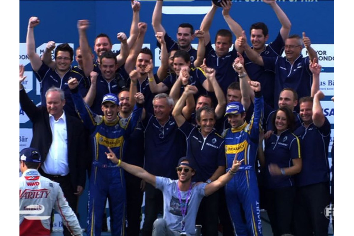 Buemi su Renault è il nuovo Campione del Mondo di Formula E!