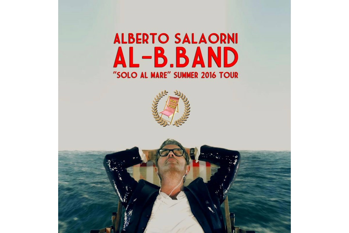 25/7 - Alberto Salaorni & Al-B.Band presentano il video di Solo al Mare al Lido Garda Beach (VR)