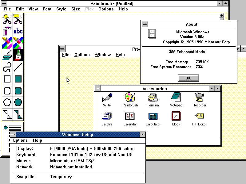 22 maggio 1989: La Microsoft rilascia Windows 3.0