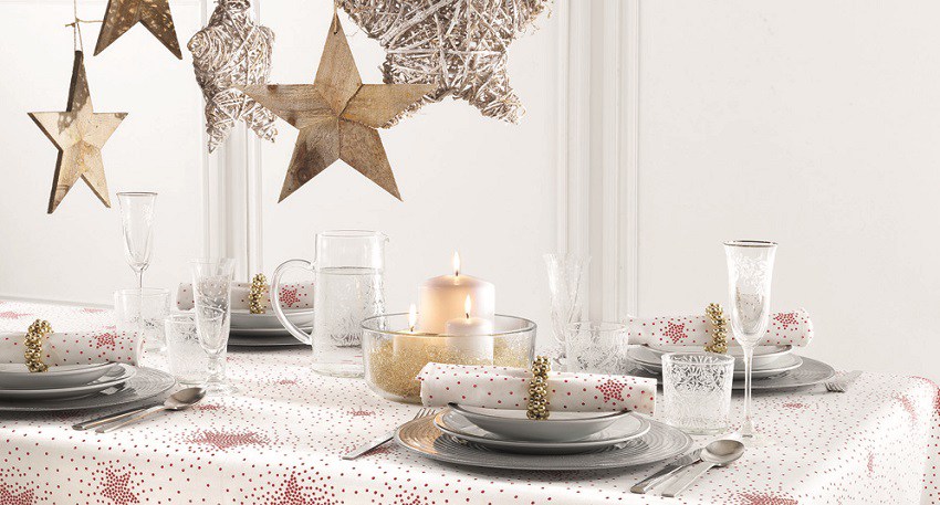 Natale 2016: la collezione Vallesusa per decorare la tavola