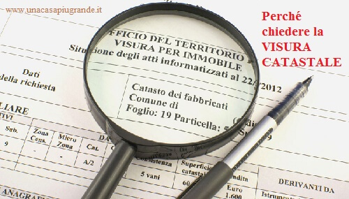 L'utilità della visura catastale nella compravendita immobiliare