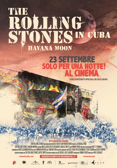 Al cinema arriva il mitico concerto The Rolling Stones. Havana Moon in Cuba