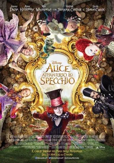 Alice torna al cinema con ALICE ATTRAVERSO LO SPECCHIO