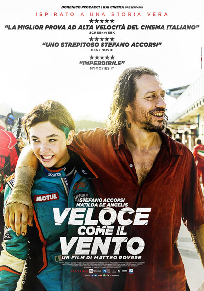 Recensione del nuovo film con Stefano Accorsi: Veloce come il Vento