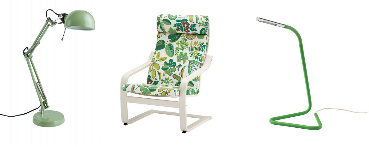10 prodotti IKEA per portare in casa la tendenza Greenery di Pantone
