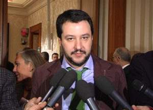 Matteo Salvini commenta l'ok della Consulta