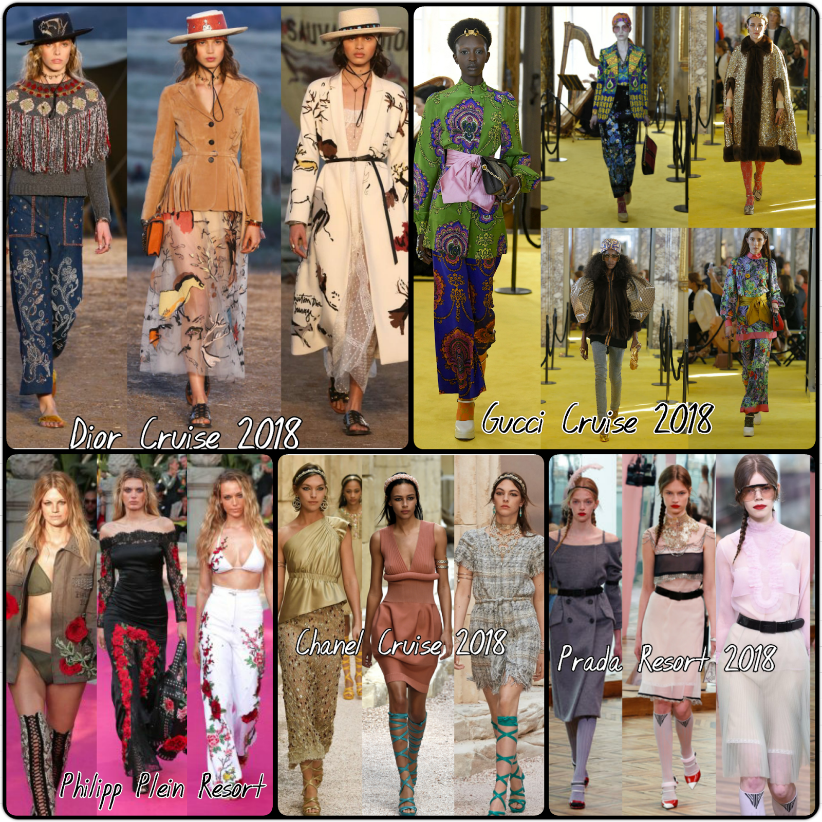 Da Chanel a Dior, Gucci, Louis Vuitton, Fendi, Valentino... scopri tutte le Cruis Collection 2018!