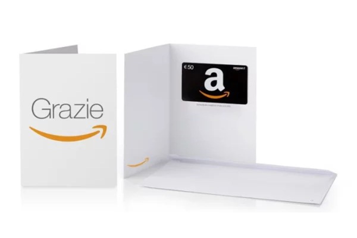 Buono sconto omaggio con i buoni regalo Amazon