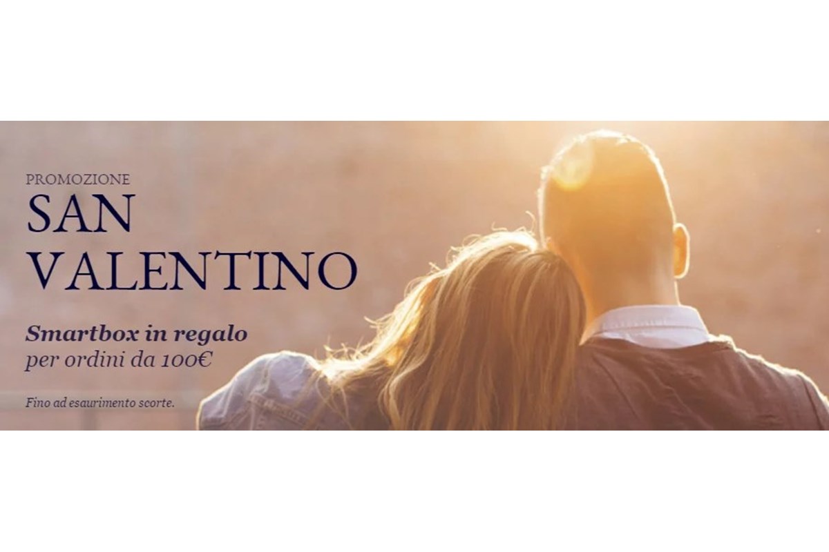 Promozione Morellato di San Valentino: smartbox in omaggio per gli acquisti online